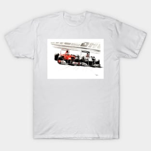 Michael Schumacher vs  Fernando Alonso T-Shirt